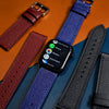 Emery Dress Epsom Leather Strap in Navy (38, 40, 41mm) - Nomad Watch Works MY