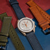 Emery Signature Pueblo Leather Strap in Navy (18mm) - Nomad Watch Works MY
