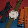 Emery Signature Pueblo Leather Strap in Olive (18mm) - Nomad Watch Works MY