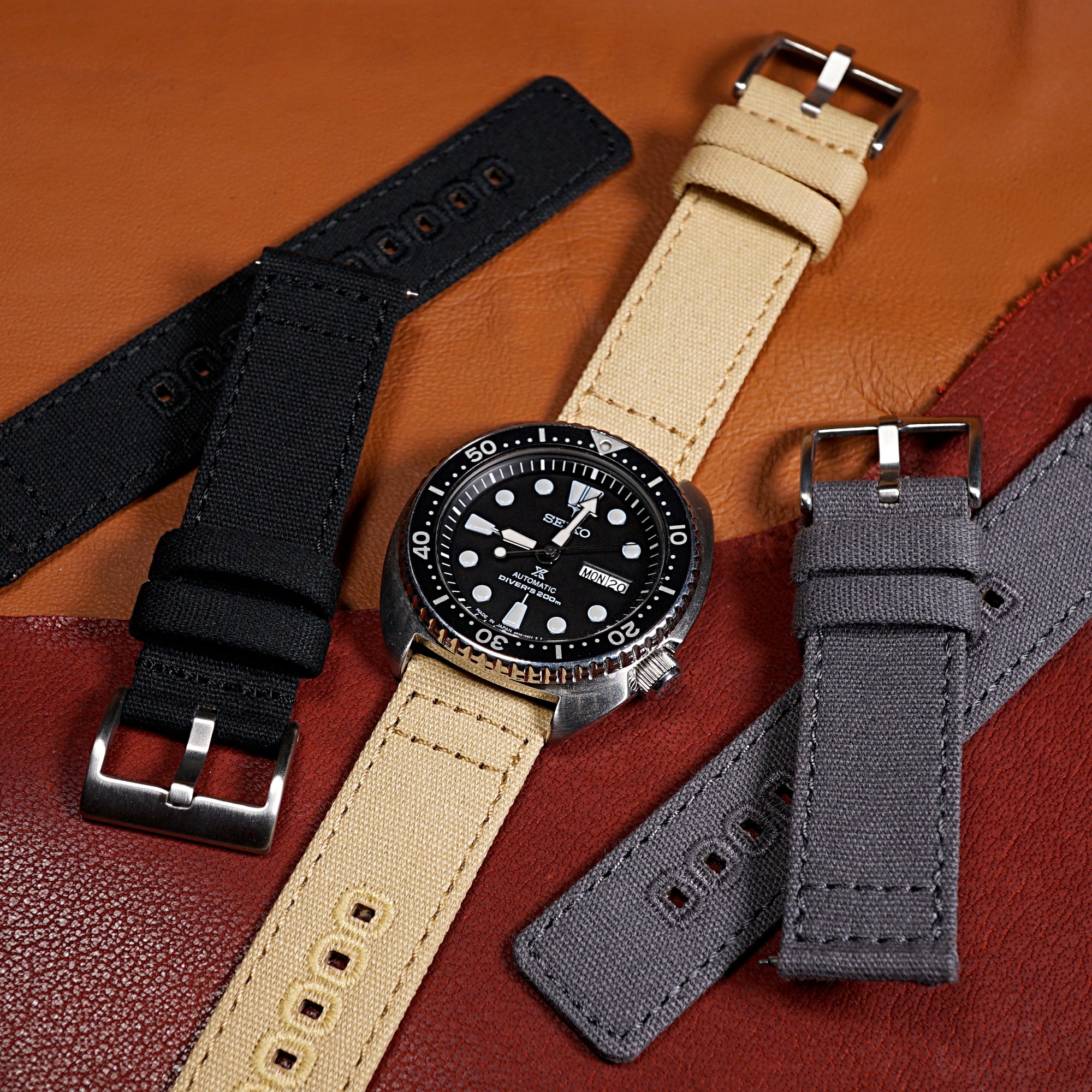Canvas Watch Roll - Your Watch Comes Out Polished - Monochrome Watches