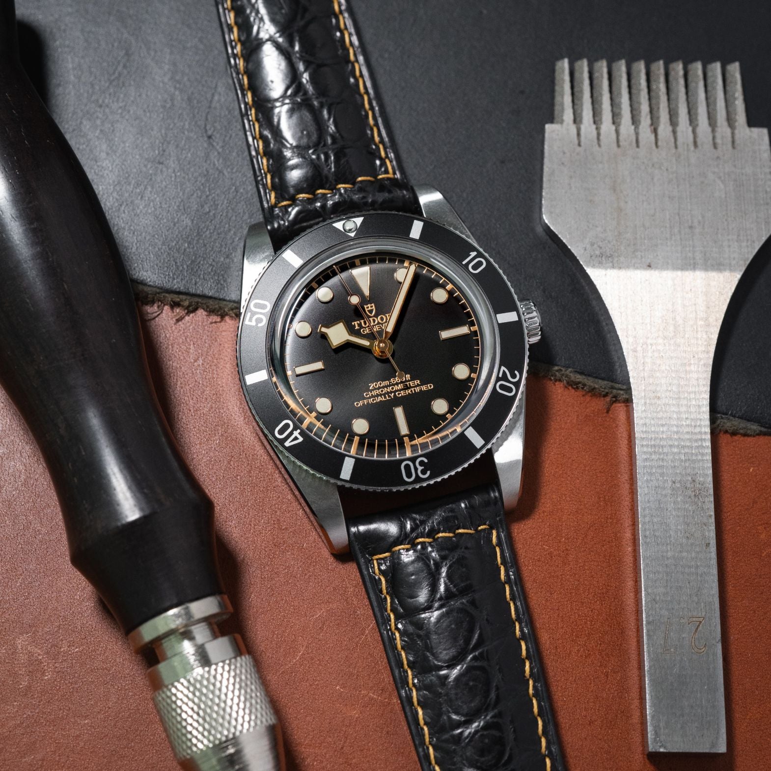 Custom Watch Strap for Tudor