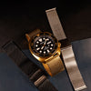 Premium Milanese Mesh Watch Strap in Yellow Gold - Nomad Watch Works MY