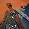 M1 Vintage Leather Watch Strap in Brown - Nomad Watch Works MY