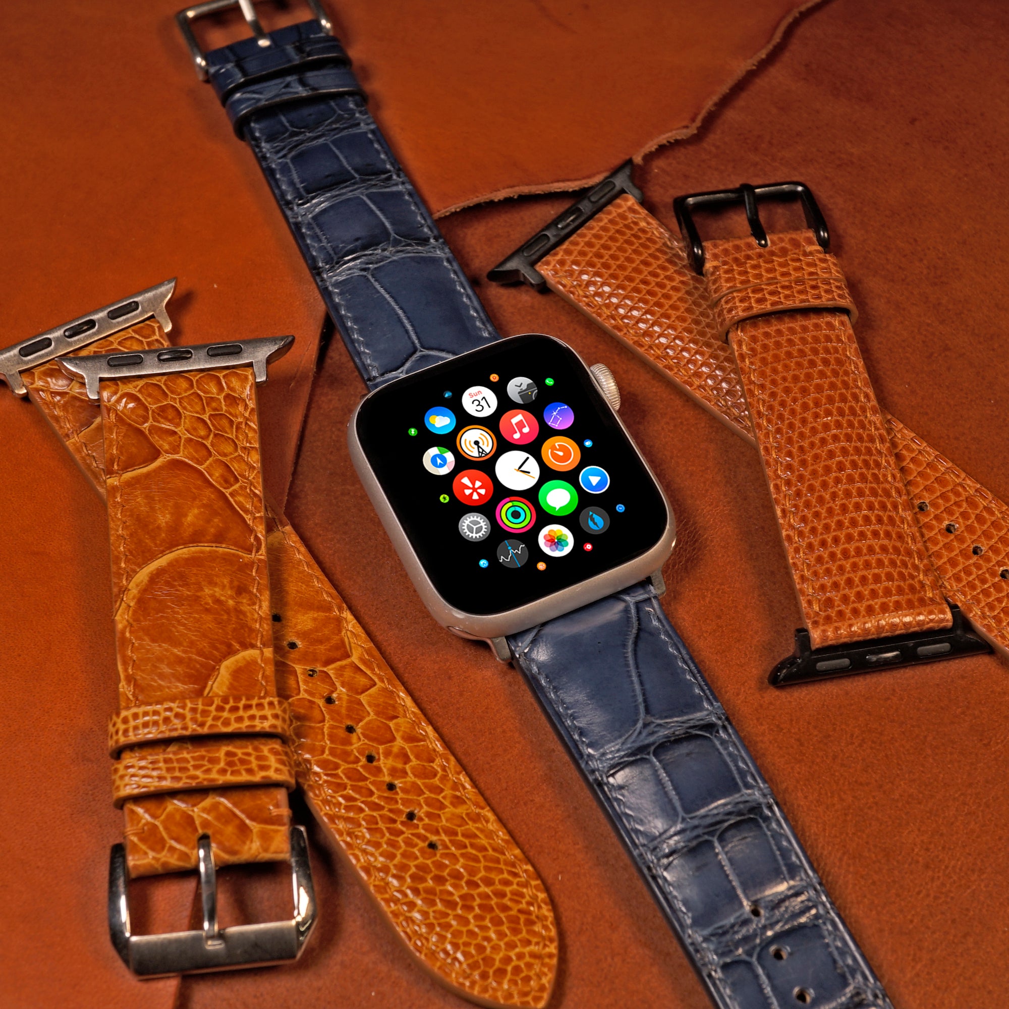 Apple watch discount 5 leather bands