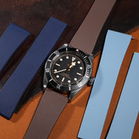 CTS Classic FKM Rubber Strap in Brown