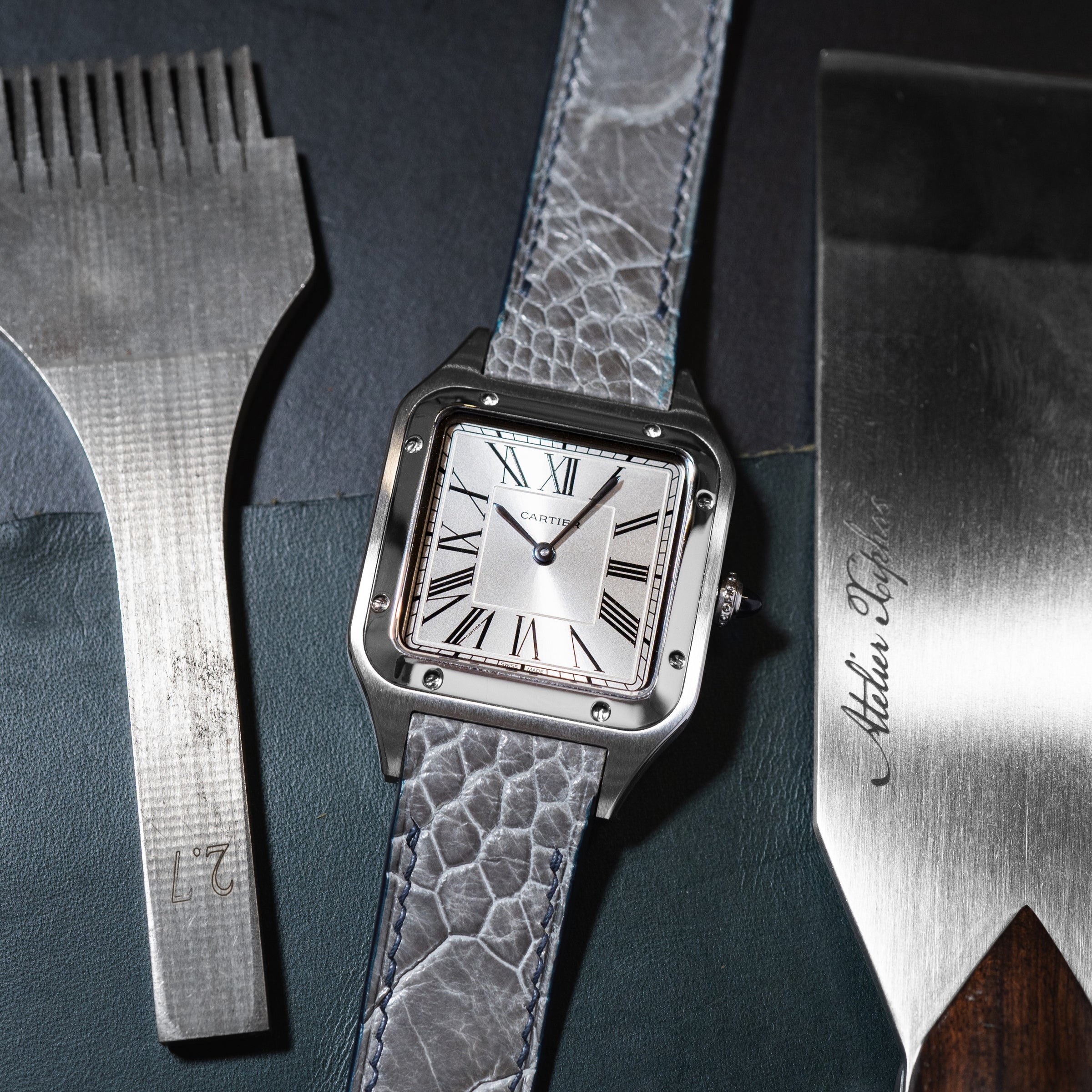 Custom Watch Strap for Cartier Santos Dumont - Nomad Watch Works MY