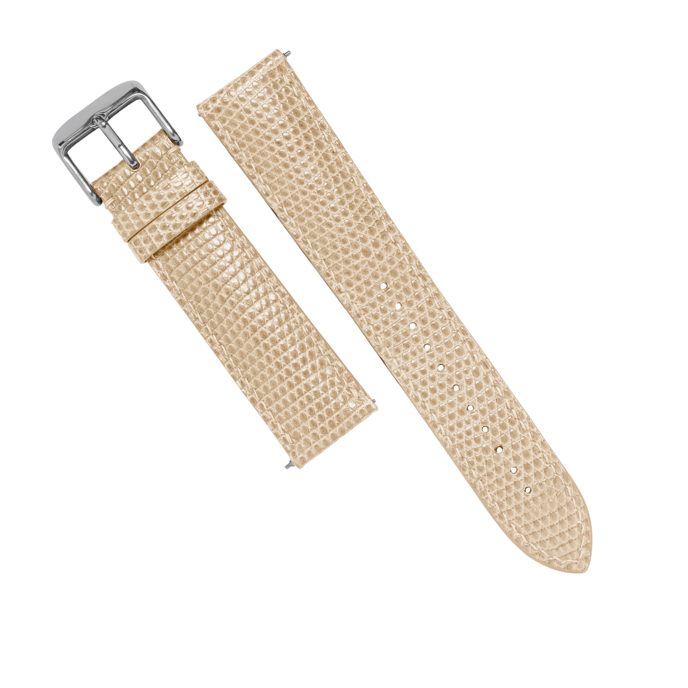 MTO Lizard Skin Strap in Gold