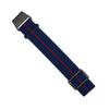Marine Nationale Strap in Navy Red - Nomad Watch Works MY