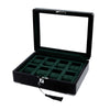 Monad Legacy Black Watch Box in Green (8 Slots)