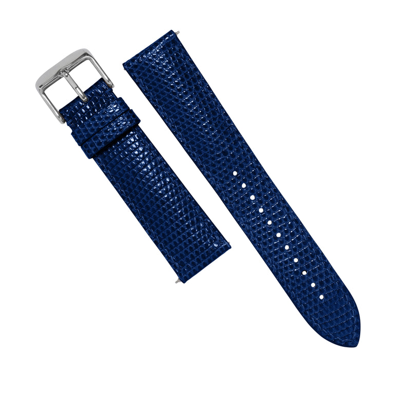 MTO Lizard Skin Strap in Navy