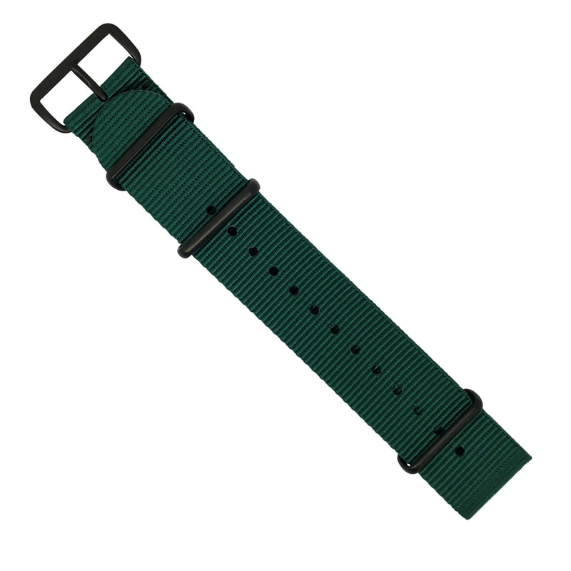 Premium Nato Strap in Forest Green - Nomad Watch Works MY