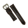 M2 Oil Waxed Leather Watch Strap in Maroon - Nomad Watch Works MY