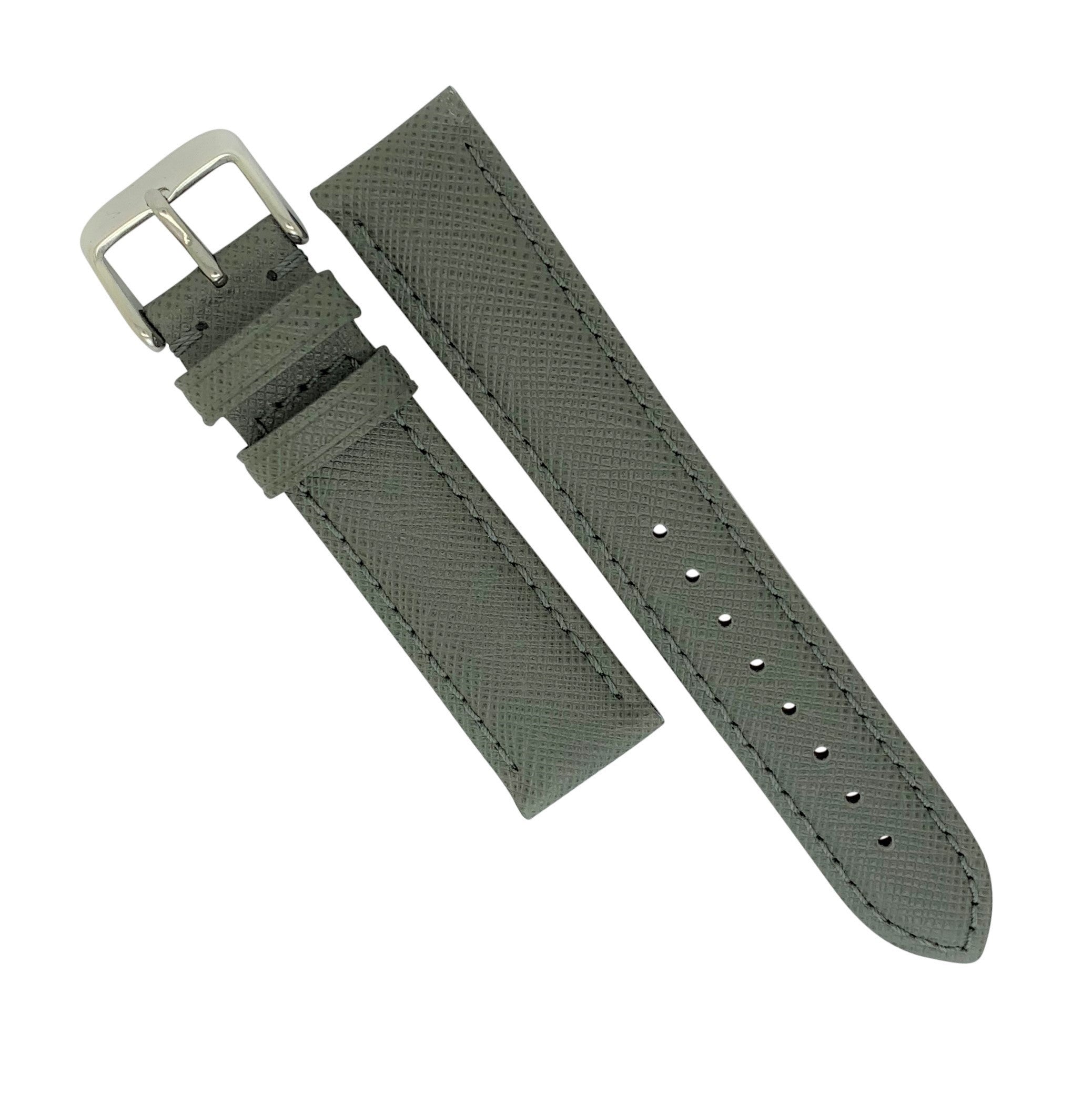 Saffiano on sale leather strap