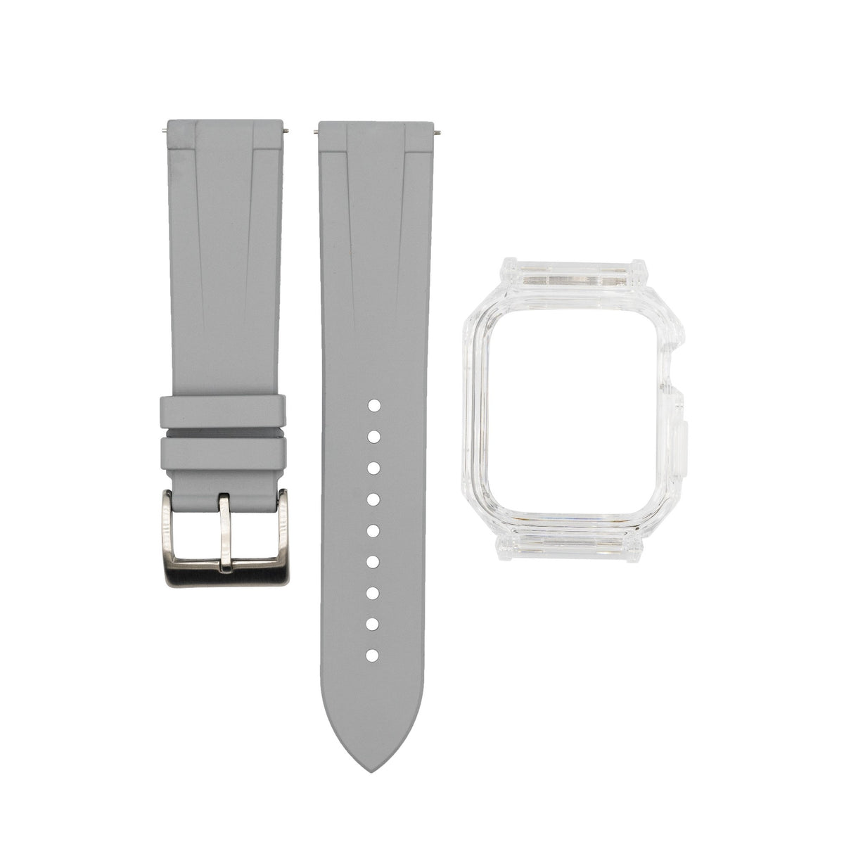 Apple Watch Rubber Mod Kit in Grey - Nomad Watch Works MY