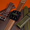 N2W Classic Horween Leather Strap in Chromexcel® Tan (38, 40, 41mm) - Nomad Watch Works MY