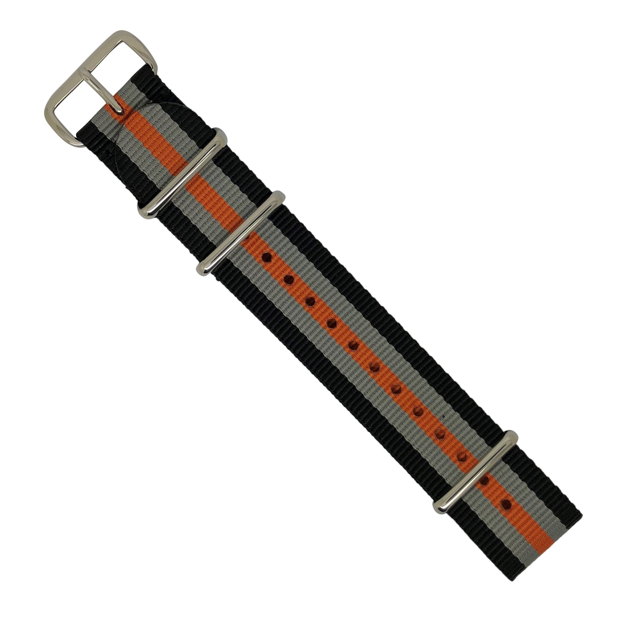 Grey orange nato best sale strap