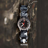 Heavy Duty Zulu Strap in Black Camo with Silver Buckle (20mm) - Nomad Watch Works Malaysia