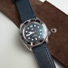 N2W Ammo Horween Leather Strap in Dublin Navy (20mm) - Nomad Watch Works MY