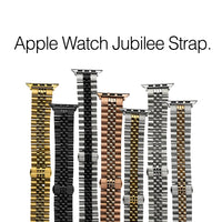 Apple Watch Jubilee Metal Strap in Rose Gold (38 & 40mm) - Nomad Watch Works MY