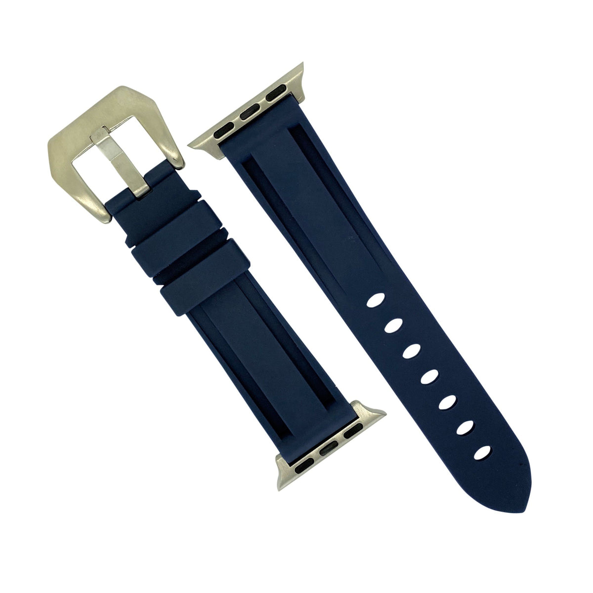 Apple Watch V3 Silicone Strap in Navy (38 & 40mm) - Nomad Watch Works Malaysia