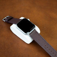 Emery Dress Epsom Leather Strap in Brown (38 & 40mm) - Nomad Watch Works Malaysia