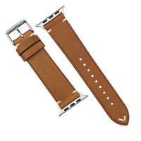 Emery Vintage Buttero Leather Strap in Tan (38 & 40mm) - Nomad Watch Works MY