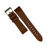 FKM Rubber Strap in Brown (20mm) - Nomad Watch Works Malaysia