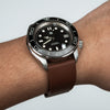 FKM Rubber Strap in Brown (20mm) - Nomad Watch Works Malaysia