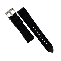 FKM Rubber Strap in Black (20mm) - Nomad Watch Works Malaysia