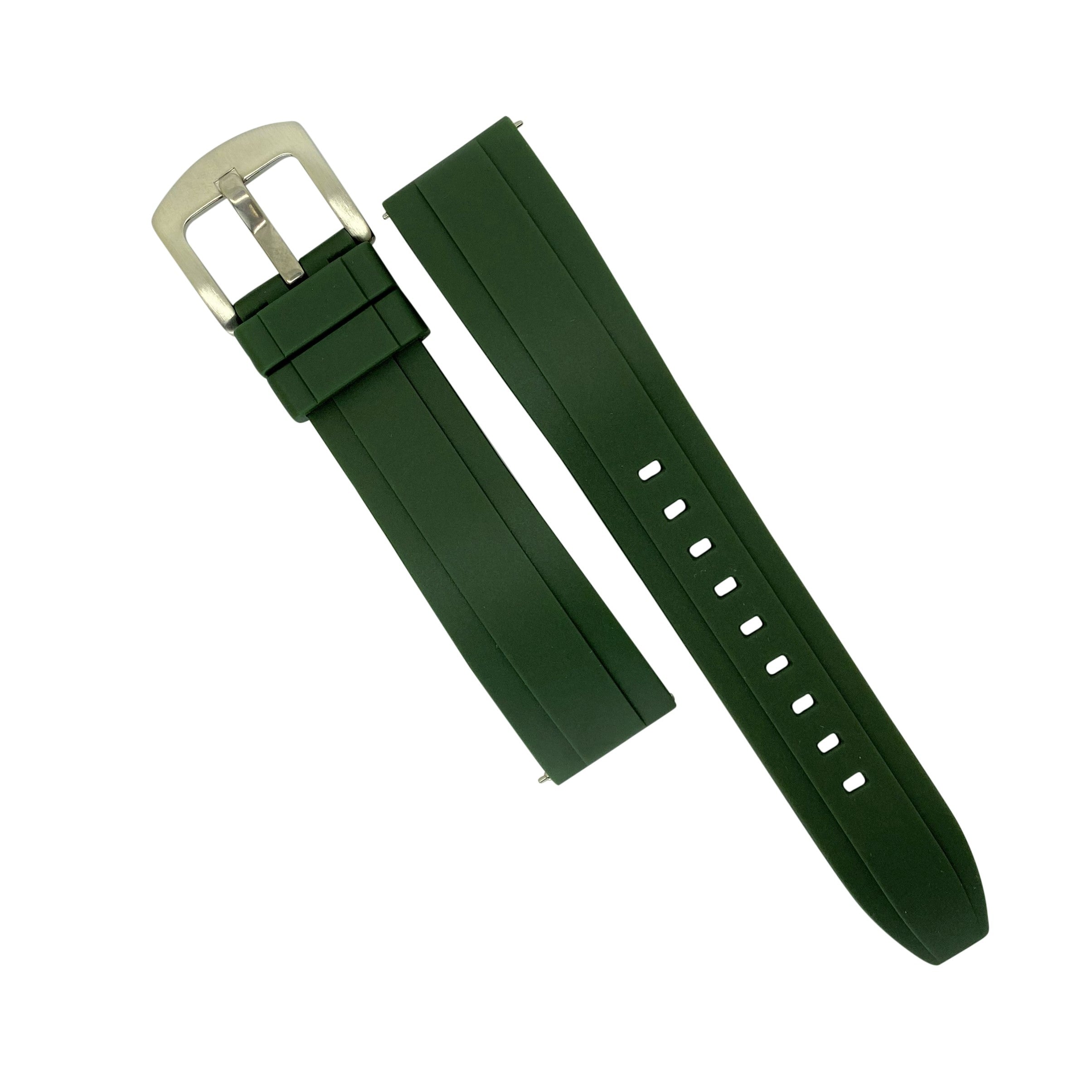 20mm rubber watch outlet strap