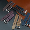 N2W Ammo Horween Leather Strap in Chromexcel® Brown (20mm) - Nomad Watch Works MY