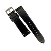 N2W Vintage Horween Leather Strap in Chromexcel® Black (18mm) - Nomad Watch Works Malaysia