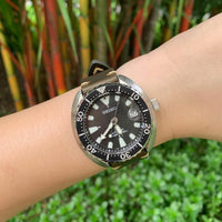N2W Vintage Horween Leather Strap in Chromexcel® Olive (18mm) - Nomad Watch Works Malaysia