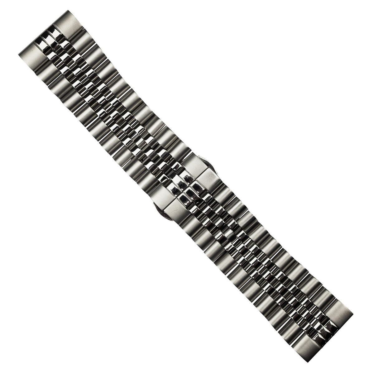 Jubilee Metal Strap in Silver (20mm) - Nomad Watch Works MY