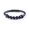 Lava Leather Bracelet in Marble Black (Size M) - Nomad Watch Works Malaysia