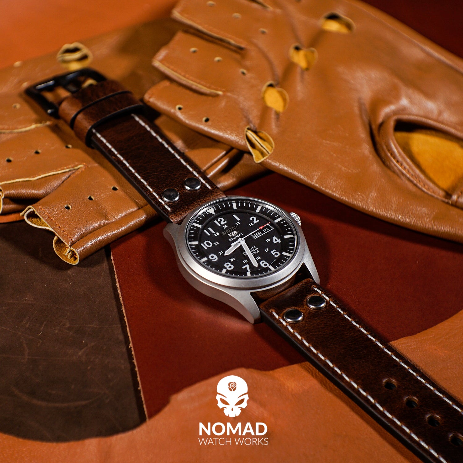 Pilot watch strap 20mm clearance