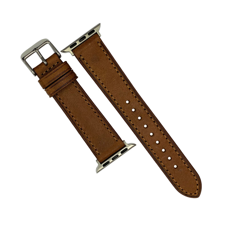 Emery Signature Pueblo Leather Strap in Cognac (38 & 40mm) - Nomad Watch Works Malaysia