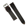 Premium Rally Leather Watch Strap in Brown (18mm) - Nomad Watch Works Malaysia
