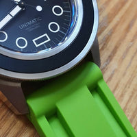 V3 Silicone Strap in Green (22mm) - Nomad Watch Works Malaysia
