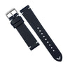 Emery Vintage Buttero Leather Strap in Navy (18mm) - Nomad Watch Works MY