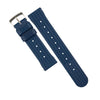 Waffle FKM Rubber Strap in Navy (20mm) - Nomad Watch Works Malaysia
