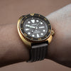 Waffle FKM Rubber Strap in Black (20mm) - Nomad Watch Works Malaysia