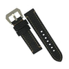 M1 Vintage Leather Watch Strap in Black (20mm) - Nomad Watch Works Malaysia