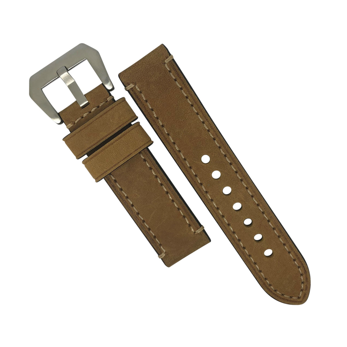 M1 Vintage Leather Watch Strap in Tan (20mm) - Nomad Watch Works Malaysia
