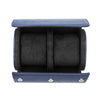Saffiano Leather Watch Case in Navy (2 Slots) - Nomad Watch Works MY