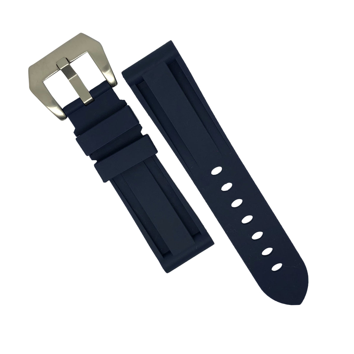 V3 Silicone Strap in Navy (20mm) - Nomad Watch Works Malaysia